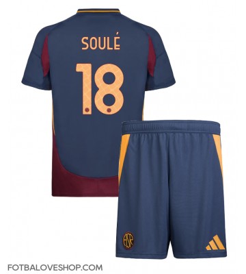 AS Roma Matias Soule #18 Dětské Alternativní Dres 2024-25 Krátký Rukáv (+ trenýrky)